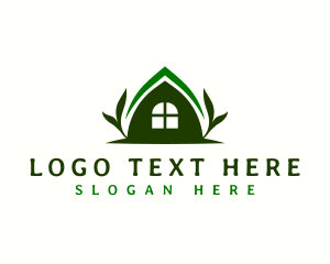 Real Estate - Property House Landscaping logo design