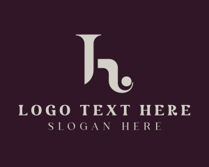 Salon - Generic Boutique Hotel Letter H logo design