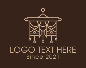 Boho - Tribal Handcrafted Macrame logo design