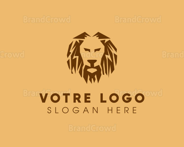 Safari Wild Lion Logo