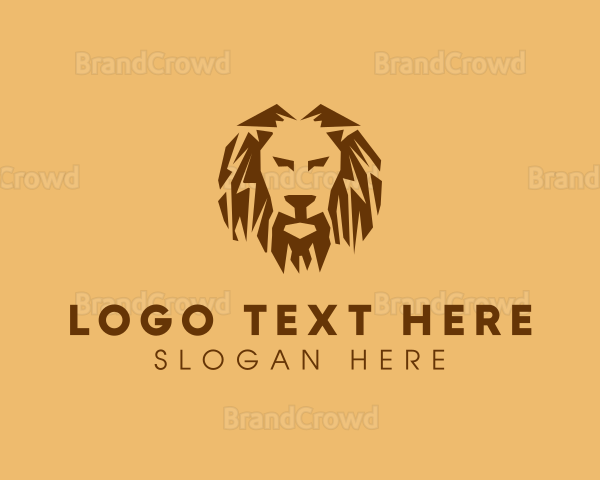 Safari Wild Lion Logo