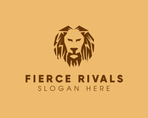 Safari Wild Lion logo design