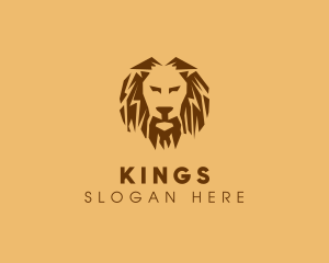 Safari Wild Lion logo design