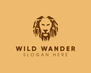 Safari Wild Lion logo design