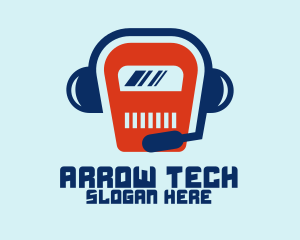 Tech Robot Talk logo design