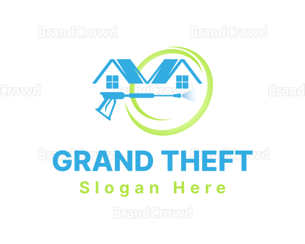 Residential Home Cleaning Logo