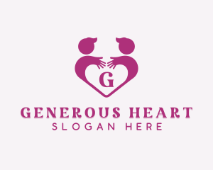 Heart Charity Association logo design