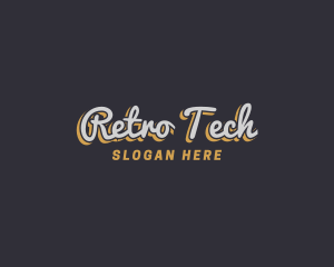 Vintage Retro Business logo design