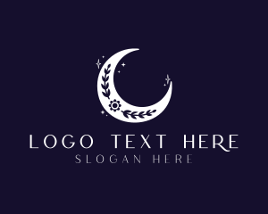 Decor - Moon Flower Boutique logo design