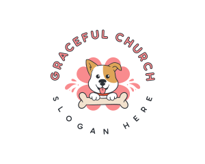 Dog Bone Treat Logo