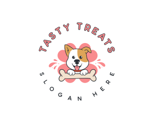 Dog Bone Treat logo design