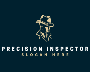 Inspector - Detective Mafia Gangster logo design