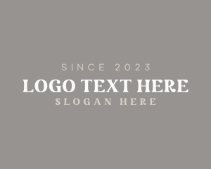 Clothing - Modern Elegant Business logo design