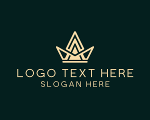 Heraldry - Majestic Regal Crown logo design
