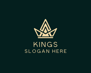 Majestic Regal Crown logo design