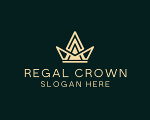 Majestic Regal Crown logo design