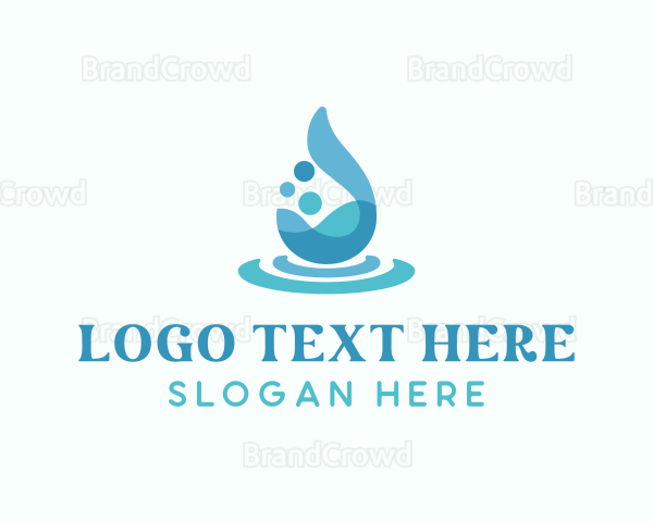 Water Liquid Drop Logo