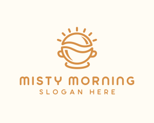 Sun Coffee Breakfast logo design