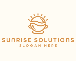 Sun Coffee Breakfast logo design