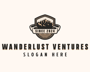 Adventure Mountain Trek logo design