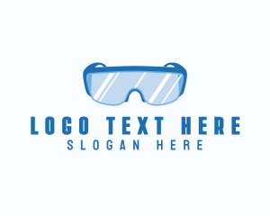 Safety Glasses Goggles Logo