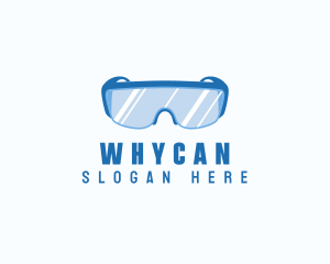 Construction Safety Glasses  Logo