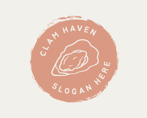 Clam - Delicious Oyster Seafood logo design