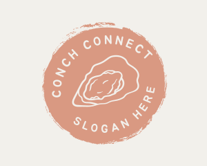 Conch - Delicious Oyster Seafood logo design