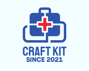 Kit - Medical Healthcare Kit logo design