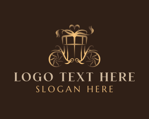 Birthday - Luxury Carriage Gift logo design