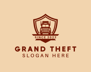 Shield - Freight Truck Shield logo design