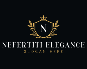 Elegant Shield Crest logo design