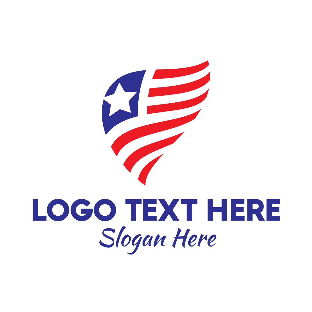 Simple American Flag Logo | BrandCrowd Logo Maker