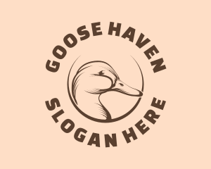 Avian Goose Poultry logo design