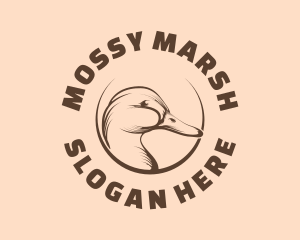 Avian Goose Poultry logo design