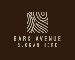 Bark - Land Map Lines logo design