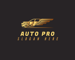 Automotive - Luxury Automotive Car Wing logo design