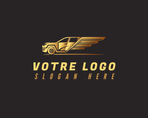Luxury Automotive Car Wing logo design