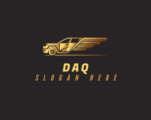 Luxury Automotive Car Wing logo design