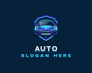 Driver - Premium Sedan Detailing logo design