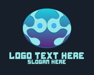 Egg - Tech Data Planet logo design