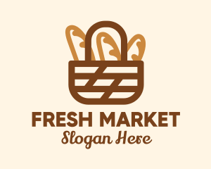 Fresh Bread Basket logo design