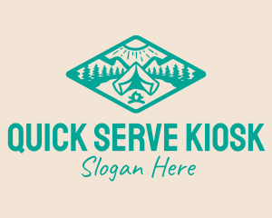 Summer Camp Nature Park logo design