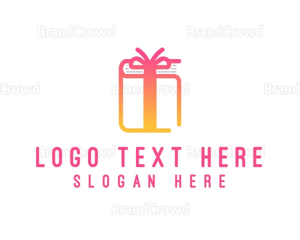 Book Gift Box Logo