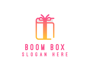 Book Gift Box logo design