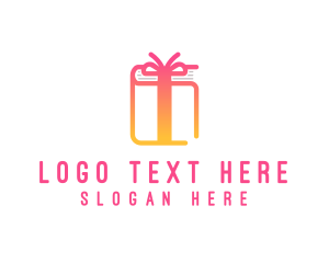 Gift Shop - Book Gift Box logo design