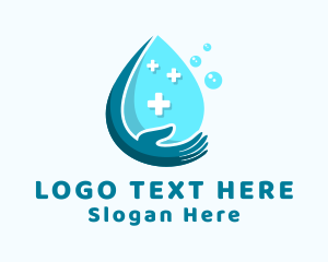 Hand Liquid Sanitizer Logo
