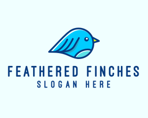 Bird Finch Zoo  logo design