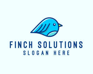 Bird Finch Zoo  logo design