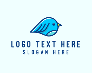 Pigeon - Bird Finch Zoo logo design